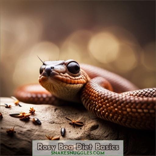 Rosy Boa Diet Basics