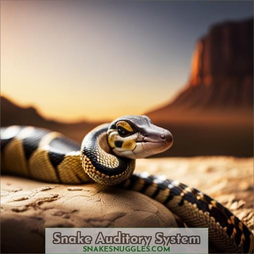 Snake Auditory System