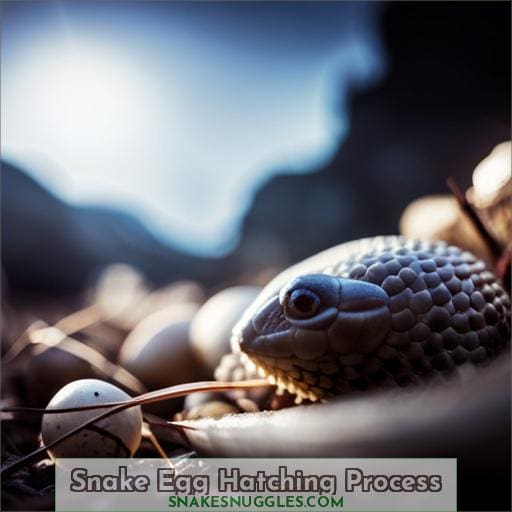 Snake Egg Hatching Process