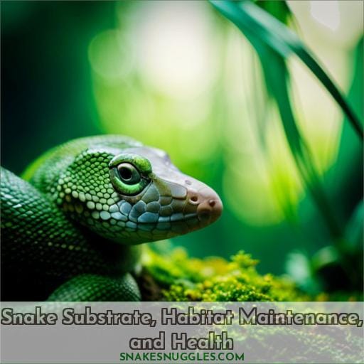 Snake Substrate, Habitat Maintenance, and Health