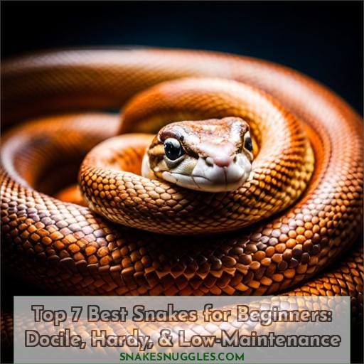top 7 best snake breeds for total beginners