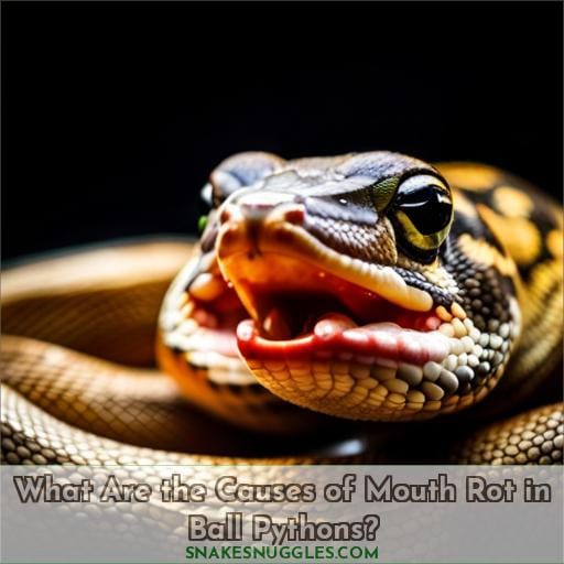 What Are the Causes of Mouth Rot in Ball Pythons