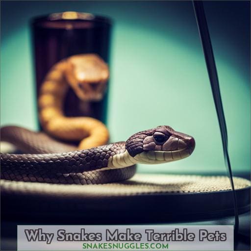 why snakes make for the worst pets