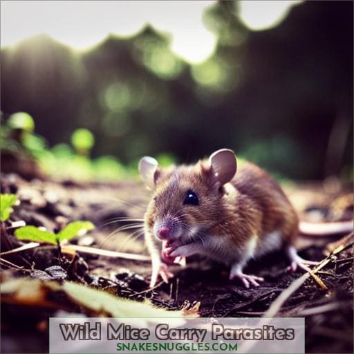 Wild Mice Carry Parasites