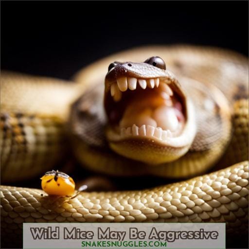 Wild Mice May Be Aggressive