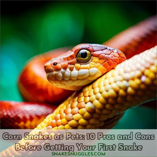 10 pros and cons of having a corn snake as a pet