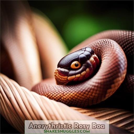 Anerythristic Rosy Boa