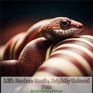 are milk snakes a good pet