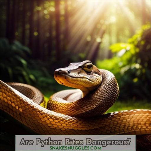 Are Python Bites Dangerous