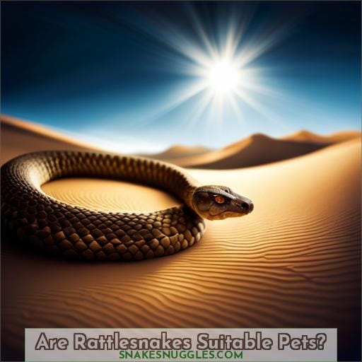 Are Rattlesnakes Suitable Pets