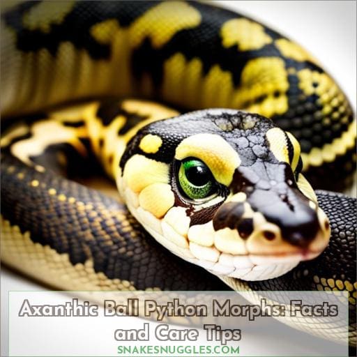 axanthic ball python morphs facts