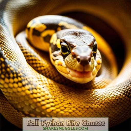 Ball Python Bite Causes