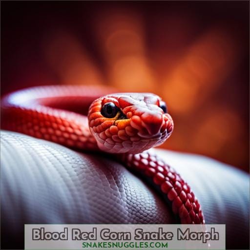 Blood Red Corn Snake Morph