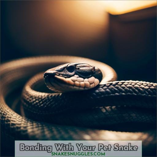 Bonding With Your Pet Snake