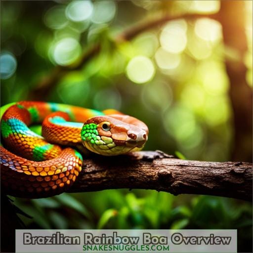 Brazilian Rainbow Boa Overview