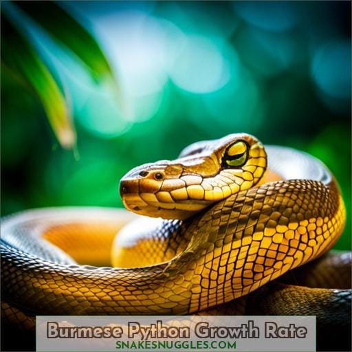 Burmese Python Growth Rate