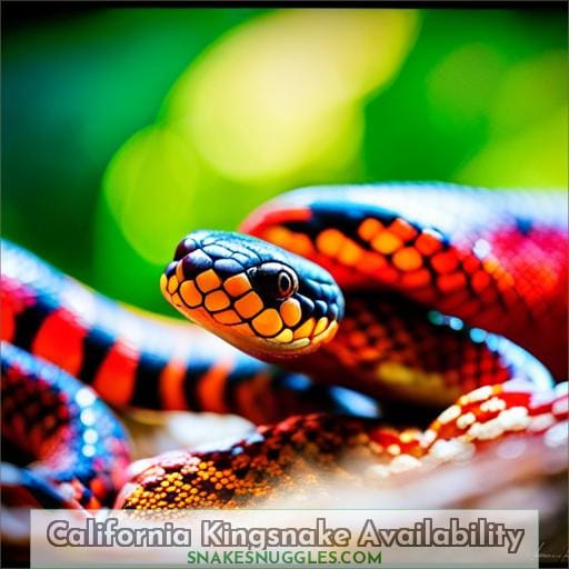 California Kingsnake Availability