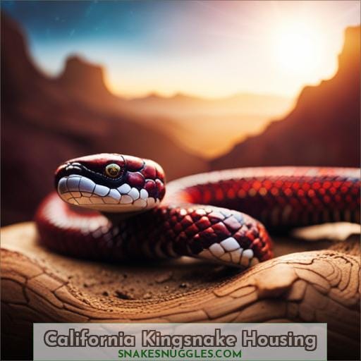 California Kingsnake Housing