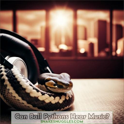 Can Ball Pythons Hear Music