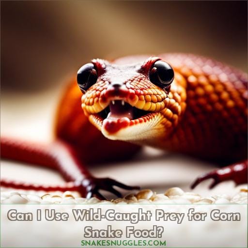 Can I Use Wild-Caught Prey for Corn Snake Food