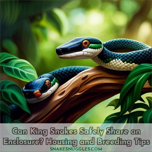 can king snakes cohabitate