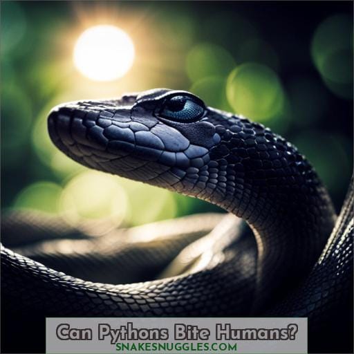 Can Pythons Bite Humans