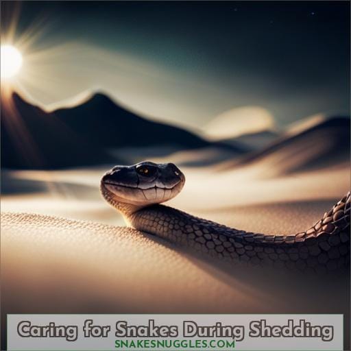 Caring for Snakes During Shedding