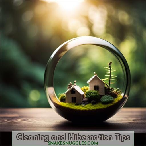 Cleaning and Hibernation Tips