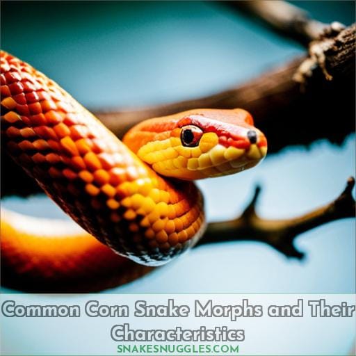 Common Corn Snake Morphs and Their Characteristics