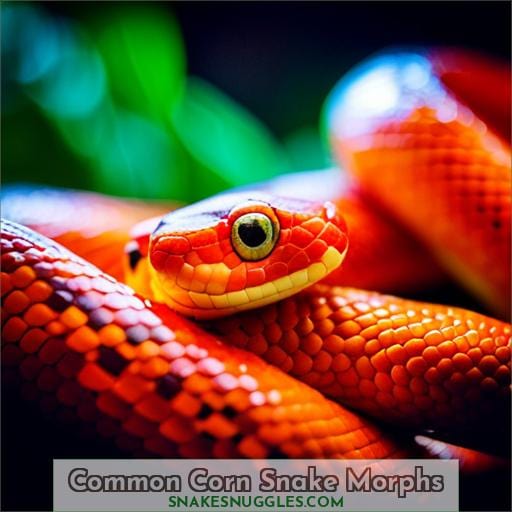 Common Corn Snake Morphs