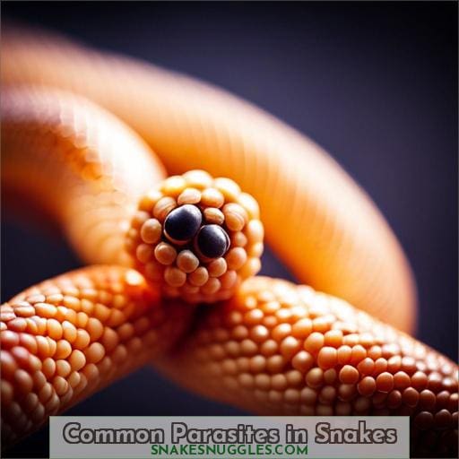 Common Parasites in Snakes
