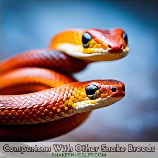 Comparison With Other Snake Breeds