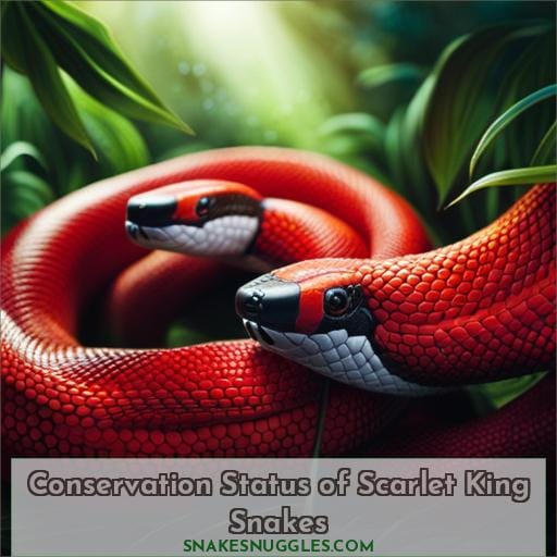 Conservation Status of Scarlet King Snakes
