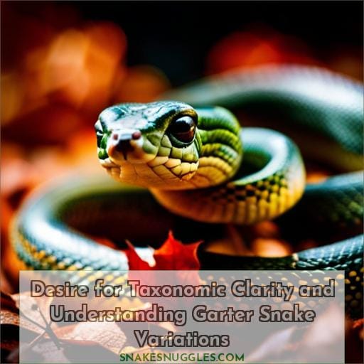 Desire for Taxonomic Clarity and Understanding Garter Snake Variations