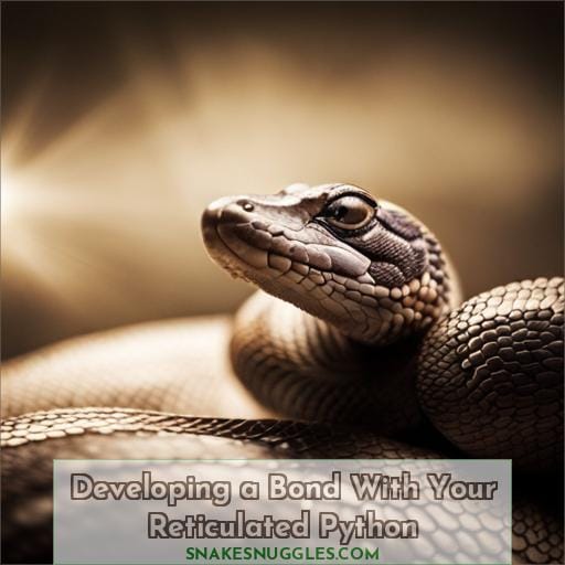 Developing a Bond With Your Reticulated Python