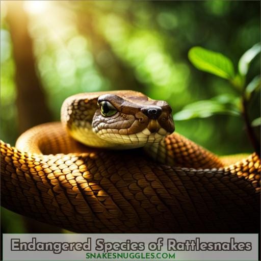 Endangered Species of Rattlesnakes