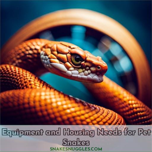 Equipment and Housing Needs for Pet Snakes
