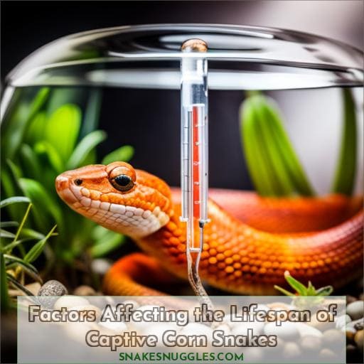 Factors Affecting the Lifespan of Captive Corn Snakes