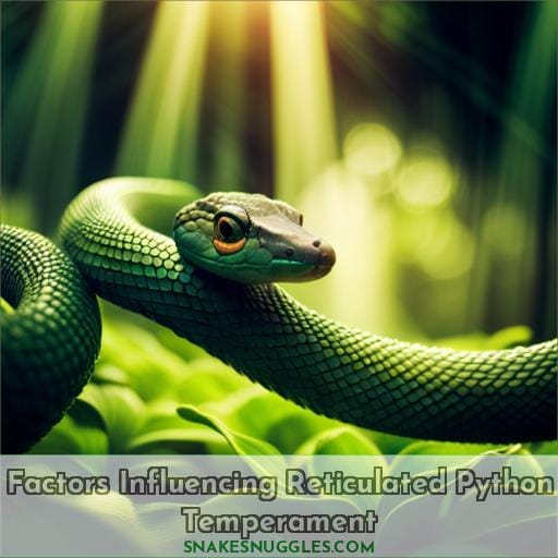 Factors Influencing Reticulated Python Temperament