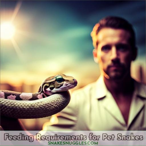 Feeding Requirements for Pet Snakes