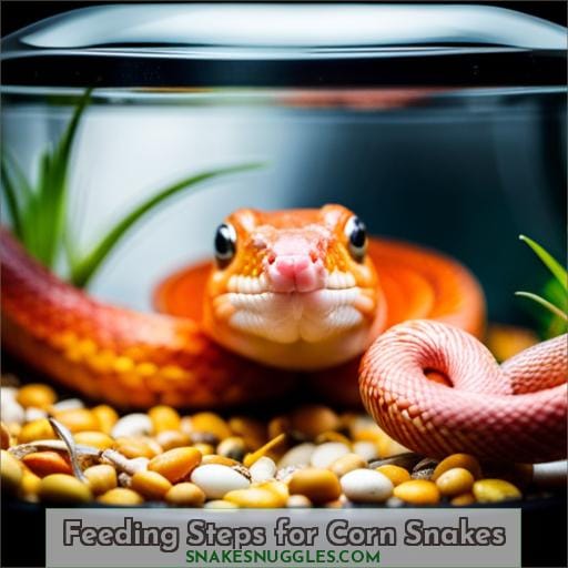 Feeding Steps for Corn Snakes
