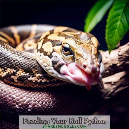 Feeding Your Ball Python