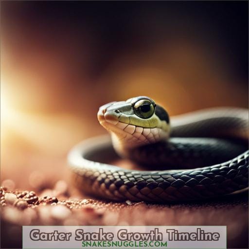 Garter Snake Growth Timeline