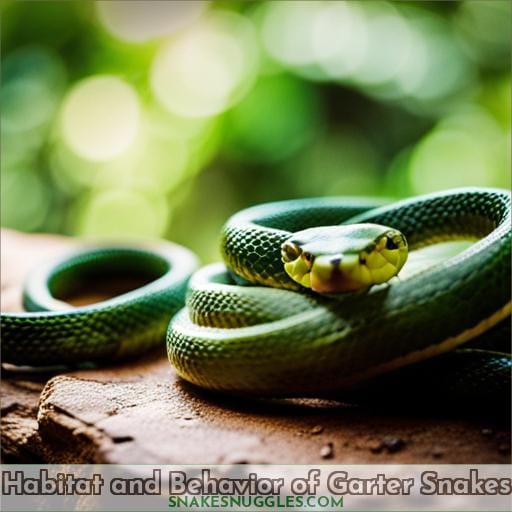 Habitat and Behavior of Garter Snakes