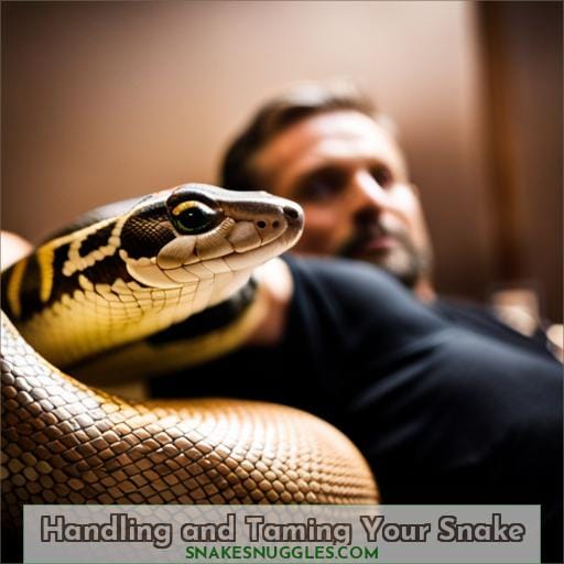 Handling and Taming Your Snake