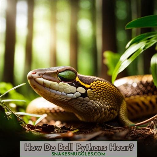 How Do Ball Pythons Hear