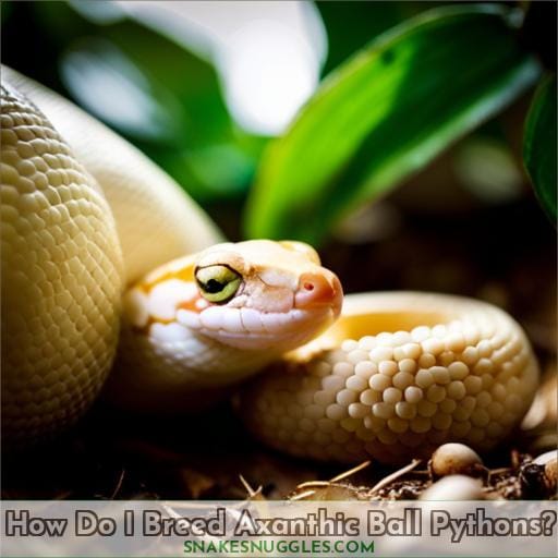 How Do I Breed Axanthic Ball Pythons