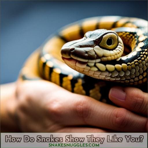 How Do Snakes Show They Like You