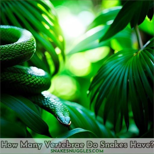 How Many Vertebrae Do Snakes Have