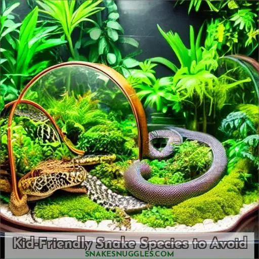 Kid-Friendly Snake Species to Avoid